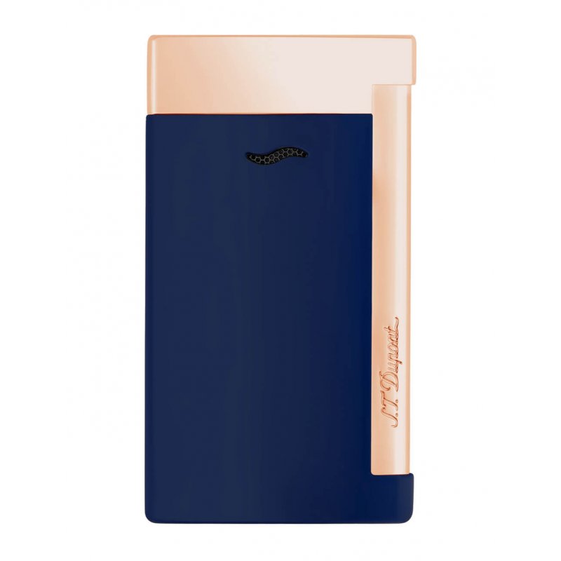 Bricheta de lux S.T. Dupont Slim 7 Blue Rose Gold 27773 cadou