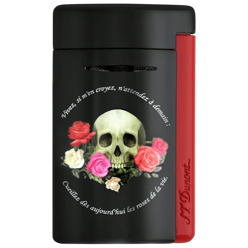Bricheta S.T. Dupont Minijet Memento Mori Black 10894