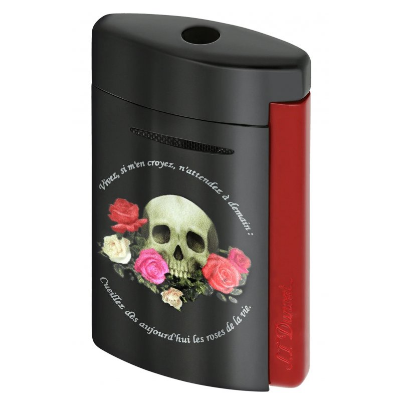Bricheta premium S.T. Dupont Minijet Memento Mori Black 10894