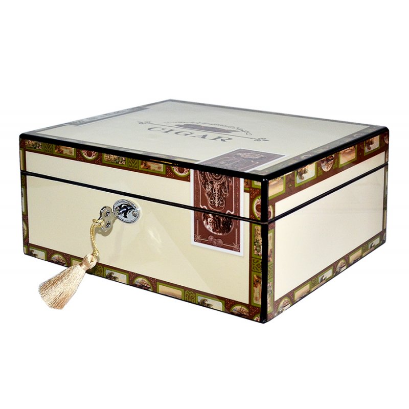 Umidor trabucuri Angelo White Cigar 50 umidor premium
