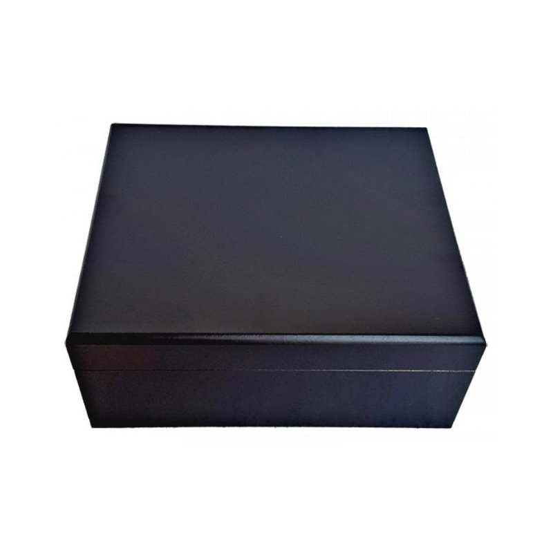 Set umidor si accesorii Angelo Rivero Black 25 cutie pastrare