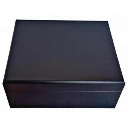 Set umidor si accesorii Angelo Rivero Black 25 cutie pastrare