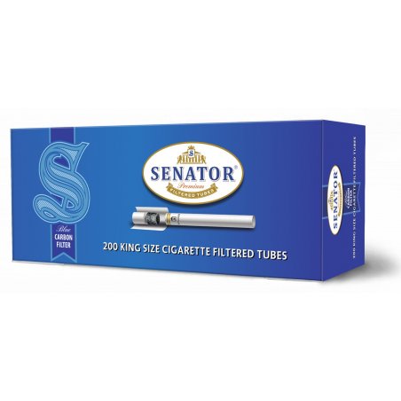 Tuburi tigari Senator Blue Multifilter Carbon 200