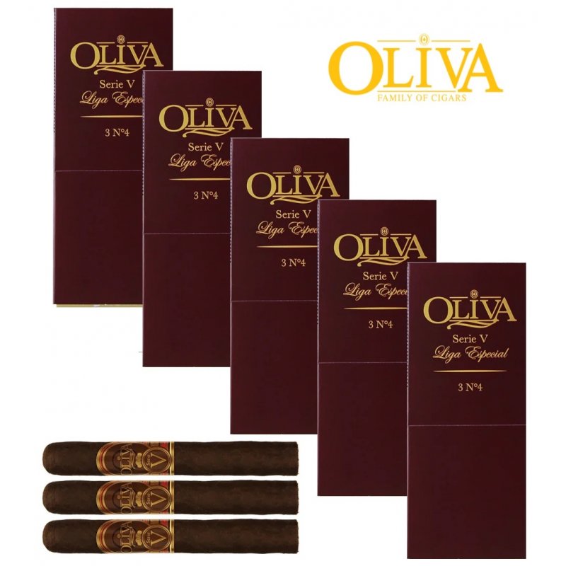 Trabucuri Oliva Serie V Liga Especial No 4 Corona (15)