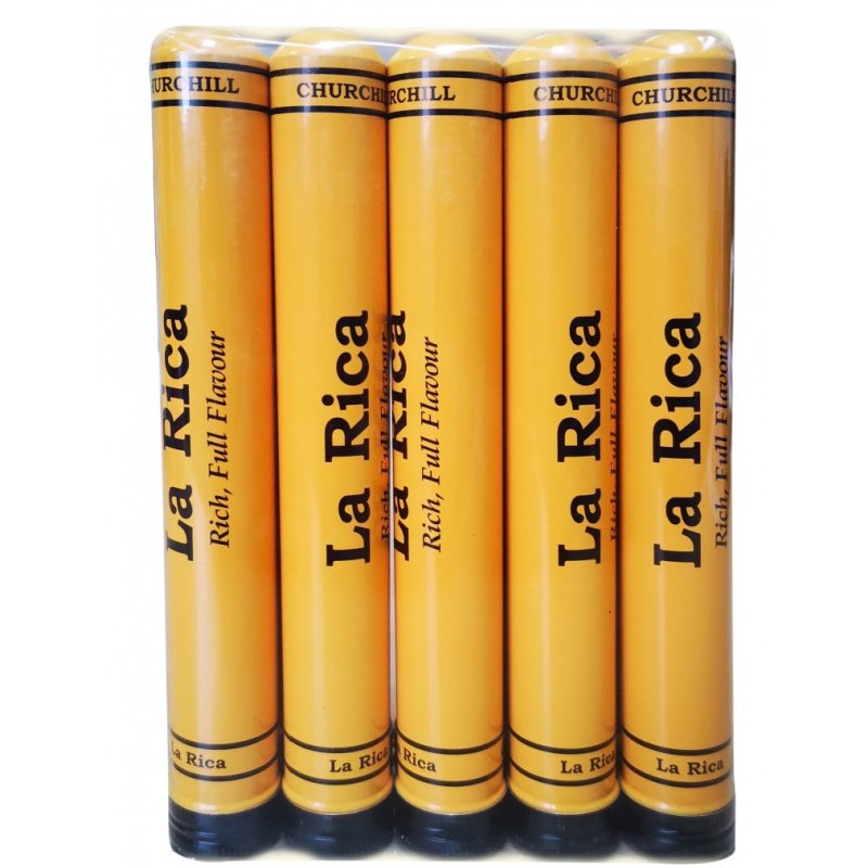 Trabucuri La Rica Natural Connecticut Churchill Tubos Bundle 40
