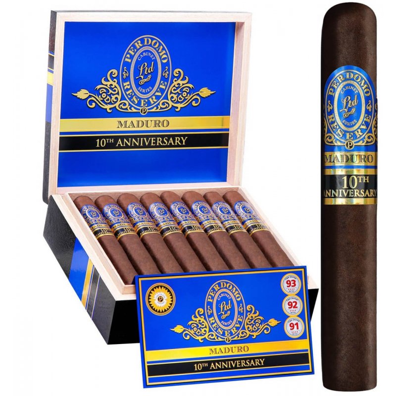 Trabucuri Perdomo 10th Anniversary Reserve Robusto Maduro 25