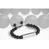 Bratara Punch Les Fines Lames Onyx Matte