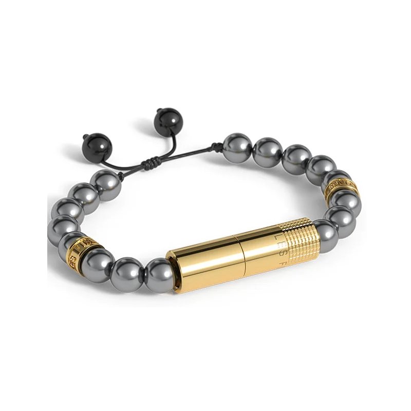 Bratara Punch Les Fines Lames Mercurio Gold Ring
