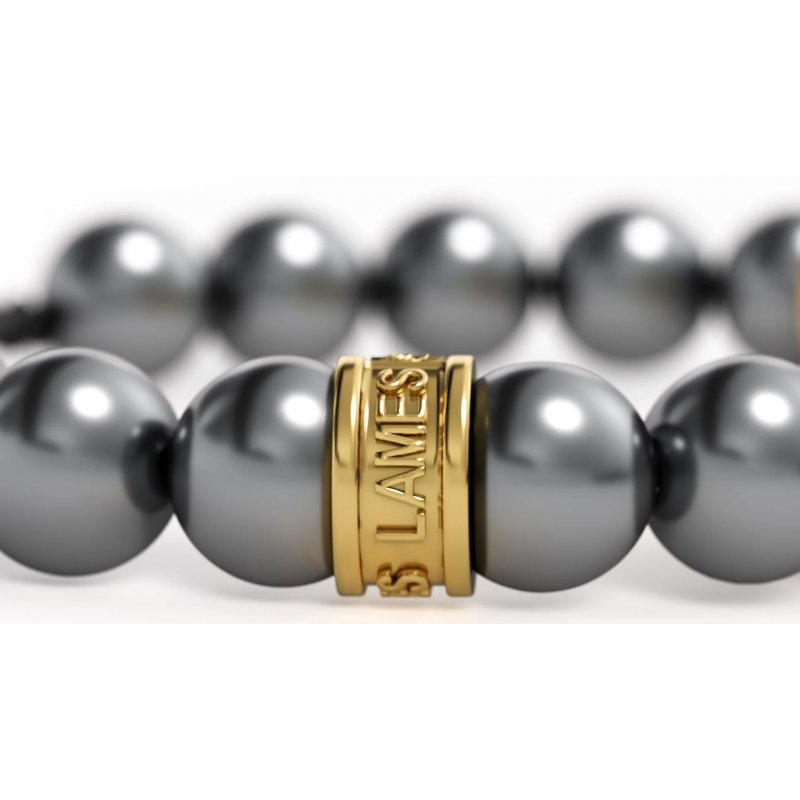 Bratara Punch Les Fines Lames Mercurio Gold Ring