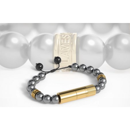 Bratara Punch Les Fines Lames Mercurio Gold Ring