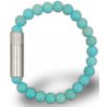 Bratara Punch Les Fines Lames Solo Steel Turquoise (M)