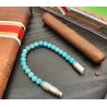 Bratara Punch Les Fines Lames Solo Steel Turquoise (M)