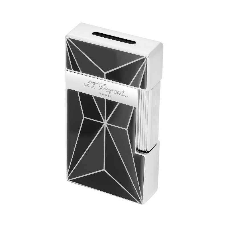 Bricheta S.T. Dupont Biggy Black And Chrome D025070