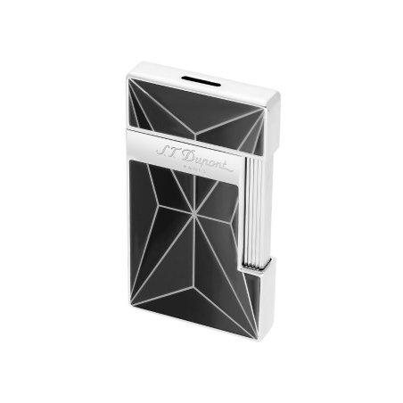 Bricheta S.T. Dupont Slimmy Black And Chrome D028070