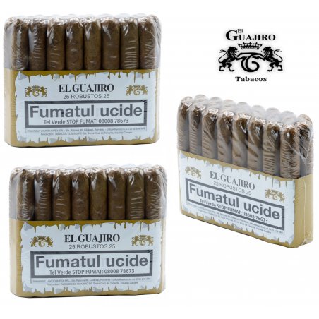 Trabucuri El Guajiro Robustos (75)