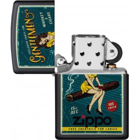 Bricheta Zippo 151730 Cigar Girl Design