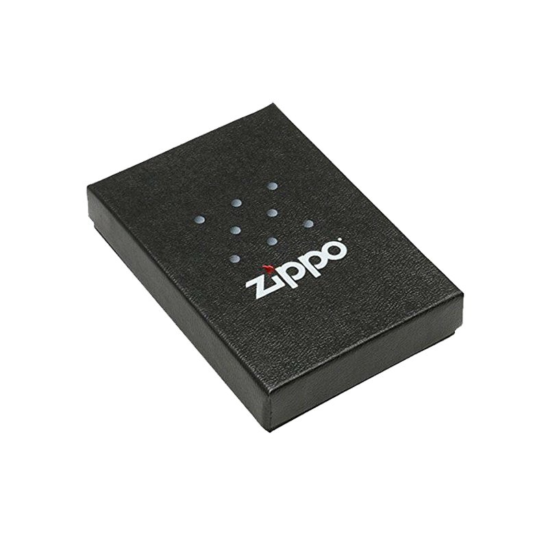 Bricheta Zippo 2005350 Brushed Chrome Compass Emblem