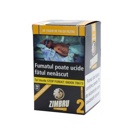 Tigari de foi Zimbru Filter Cigarillos Balai (50)