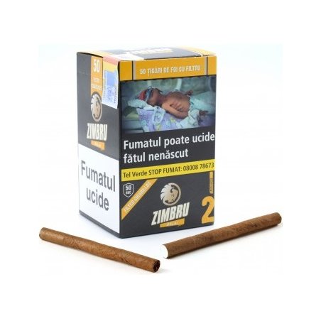 Tigari de foi Zimbru Filter Cigarillos Balai (50)