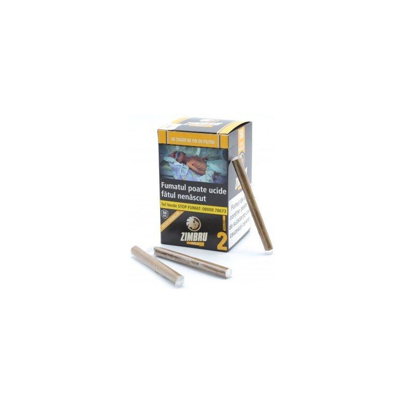 Tigari de foi Zimbru Filter Cigarillos Balai (50)