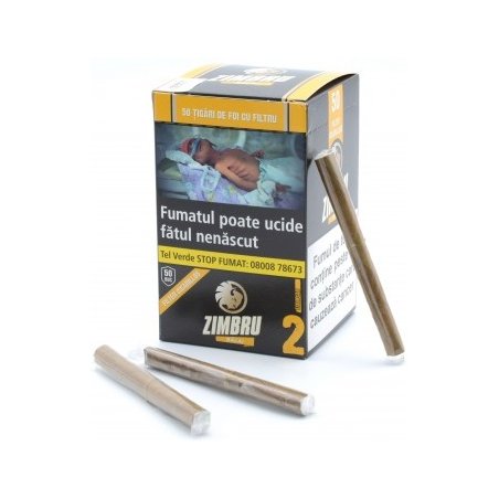 Tigari de foi Zimbru Filter Cigarillos Balai (50)