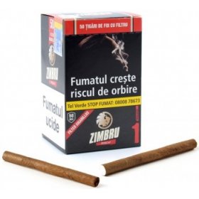 Tigari de foi Zimbru Filter Cigarillos Roscat (50)