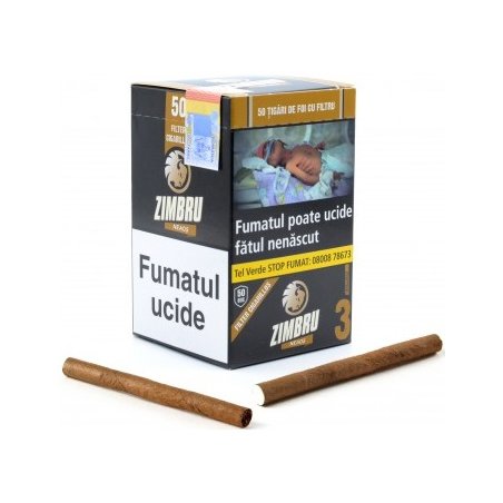 Tigari de foi Zimbru Filter Cigarillos Neaos (50)