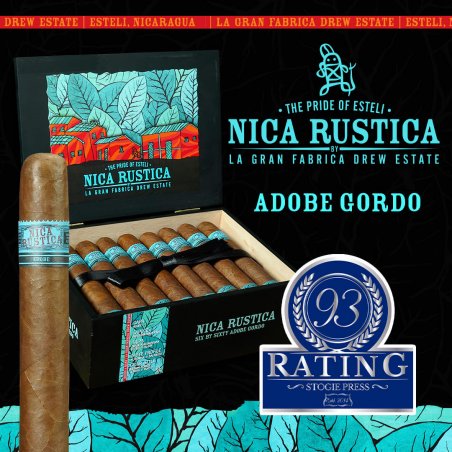Trabucuri Drew Estate Nica Rustica Adobe Toro (25)
