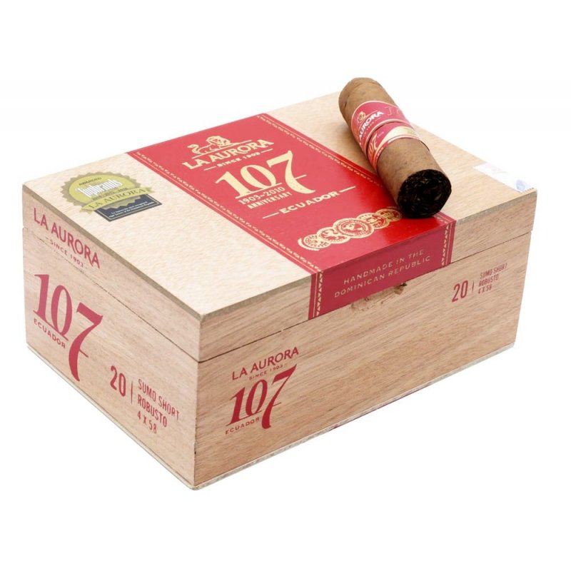 Trabucuri La Aurora Ecuador 107 Sumo Short Robusto (20)