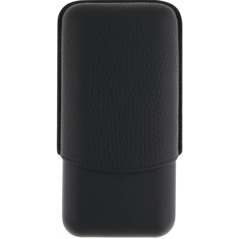 Etui 3 Trabucuri S.T. Dupont Piele Black Matte