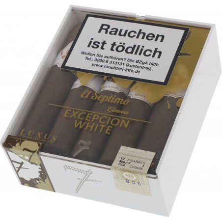 Trabucuri El Septimo The Luxus Collection Excepcion White 10