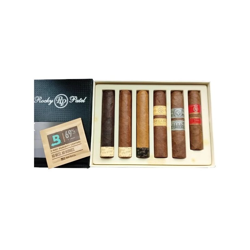 Tutungerie cu Trabucuri Rocky Patel Sampler Short Robusto Selection 6