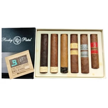 Tutungerie cu Trabucuri Rocky Patel Sampler Short Robusto Selection 6
