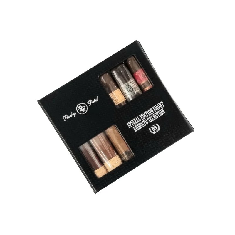 Tutungerie cu Trabucuri Rocky Patel Sampler Short Robusto Selection 6