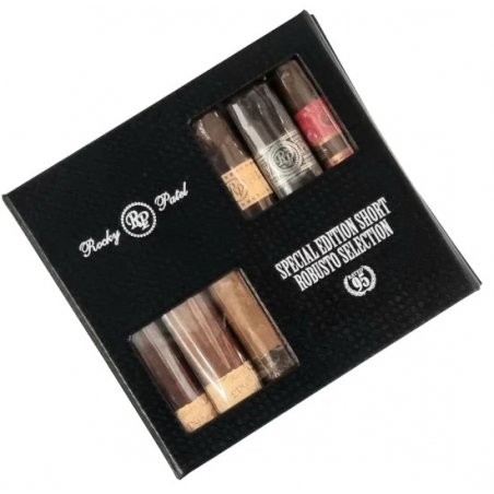 Tutungerie cu Trabucuri Rocky Patel Sampler Short Robusto Selection 6