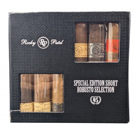 Tutungerie cu Trabucuri Rocky Patel Sampler Short Robusto Selection 6