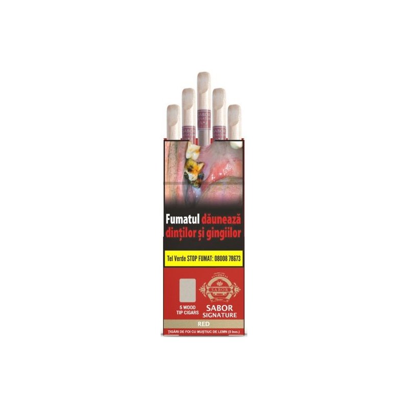 Trabucuri Sabor Signature Wood Tip Cigar Red (5)