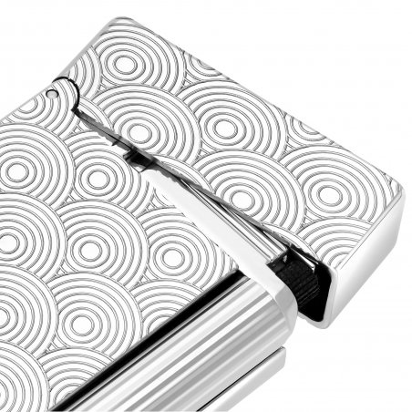 Bricheta S.T. Dupont Initial Cinatic Silver 020844
