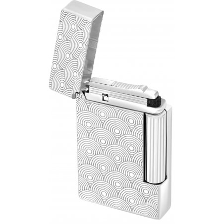 Bricheta S.T. Dupont Initial Cinatic Silver 020844