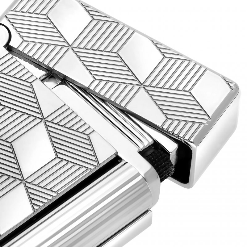 Bricheta S.T. Dupont Initial Cube Silver 020840 cadouri