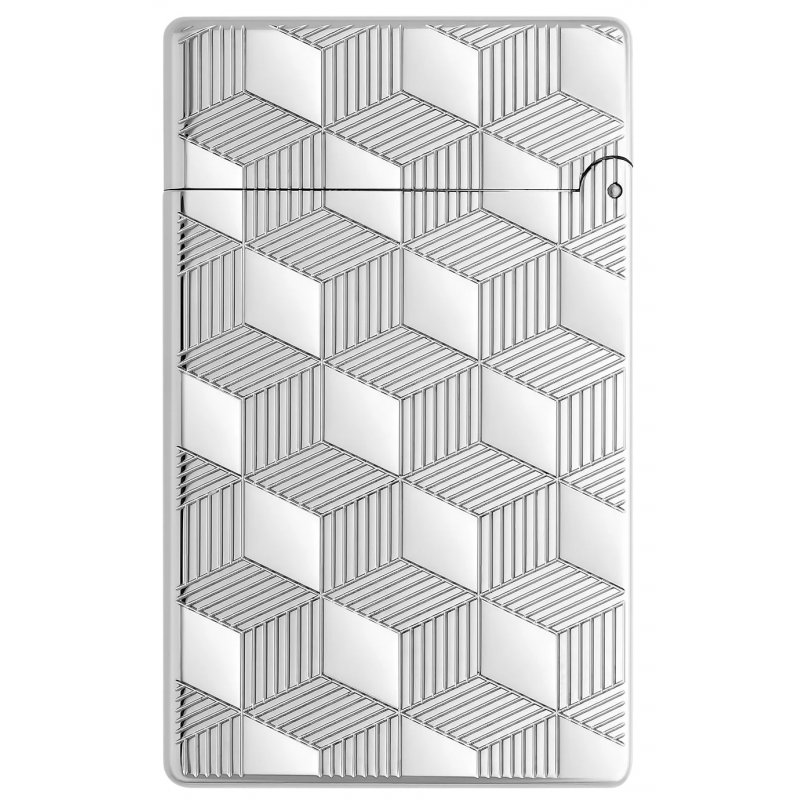 Bricheta S.T. Dupont Initial Cube Silver 020840 cadouri