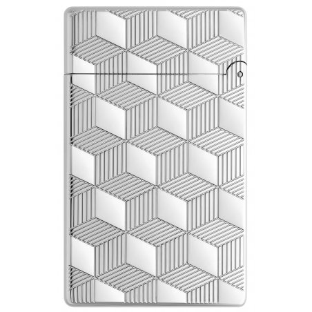 Bricheta S.T. Dupont Initial Cube Silver 020840 cadouri
