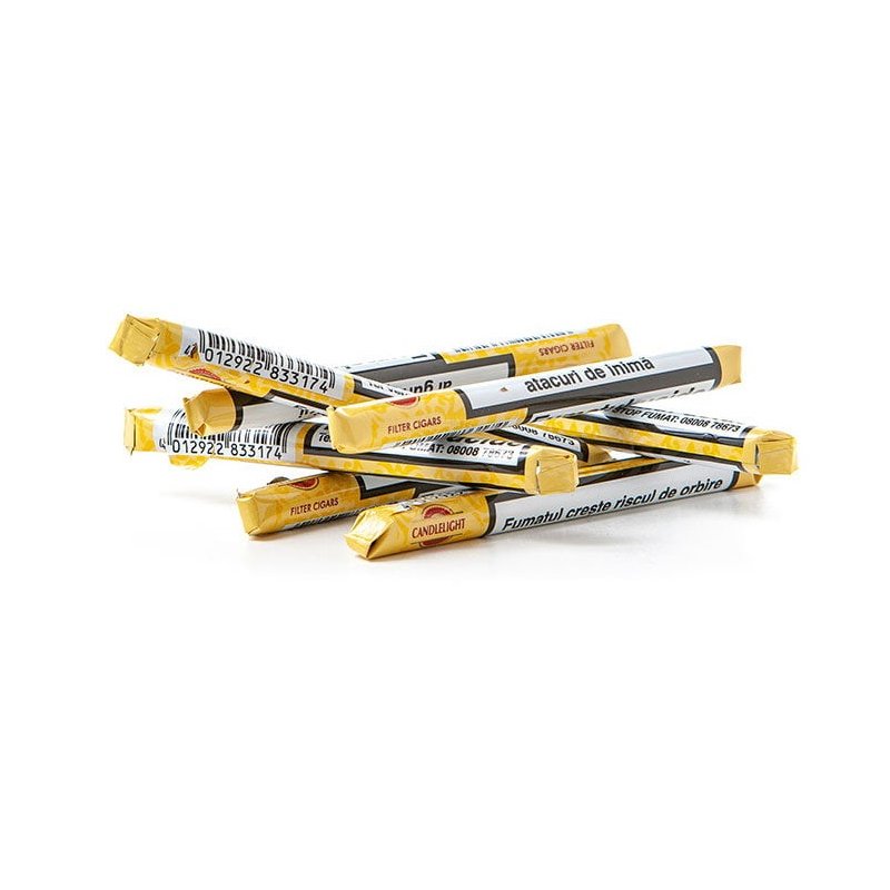 Tigari de foi Candlelight Gold Filter (200) oferta tigari de nunta