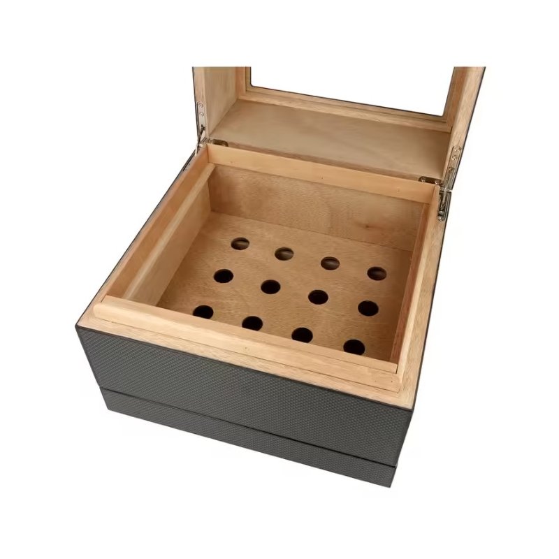 Humidor trabucuri Premium Carbon 562339