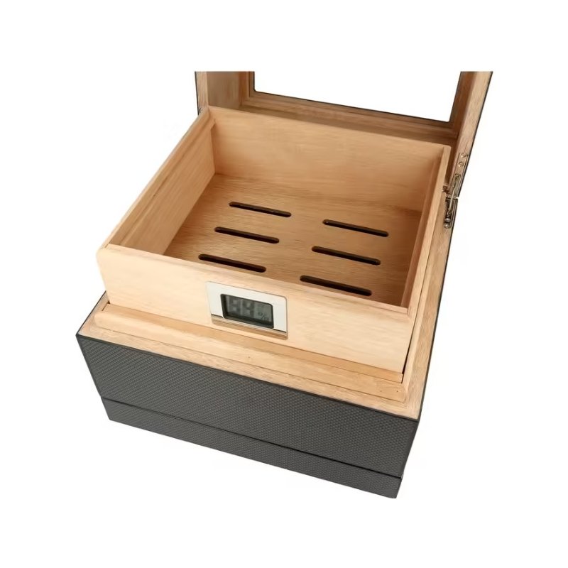 Humidor trabucuri Premium Carbon 562339