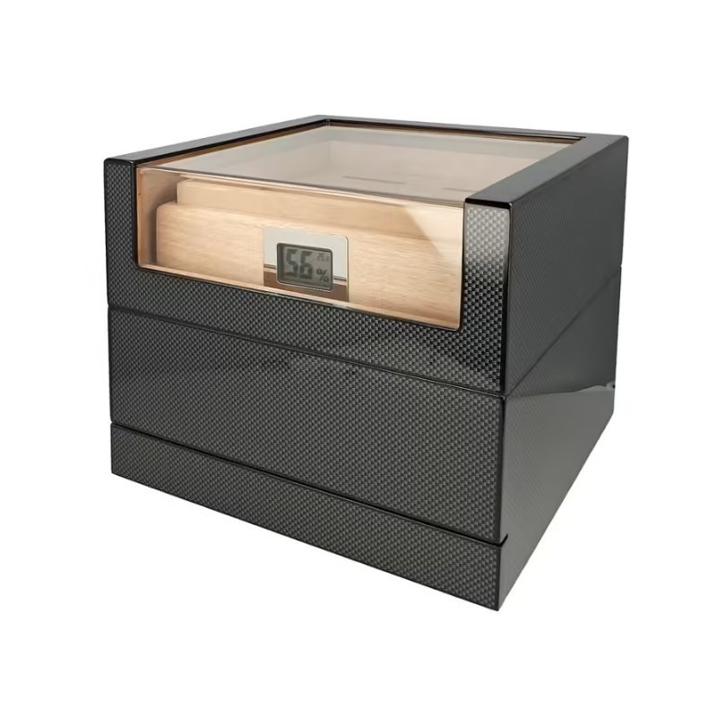 Humidor trabucuri Premium Carbon 562339