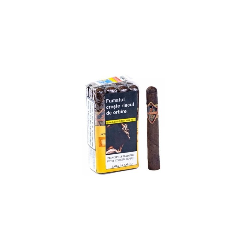 Trabucuri La Aurora Principe LF Maduro Petit Corona 36 oferta