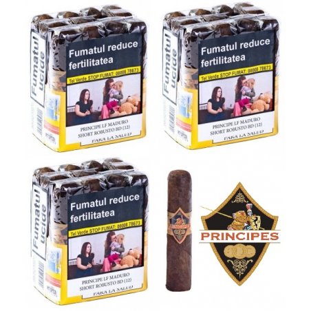Trabucuri La Aurora Principe LF Maduro Sumo Short Robusto BD (36)