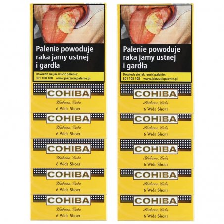 Tigari de foi Cohiba Wide Short 10 Pachete la cel mai bun pret