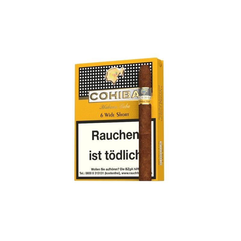 Tigari de foi Cohiba Wide Short 10 Pachete la cel mai bun pret